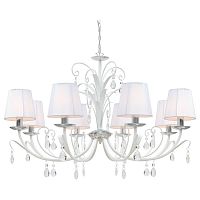 подвесная люстра arte lamp romana snow a1743lm-8wh в Омске