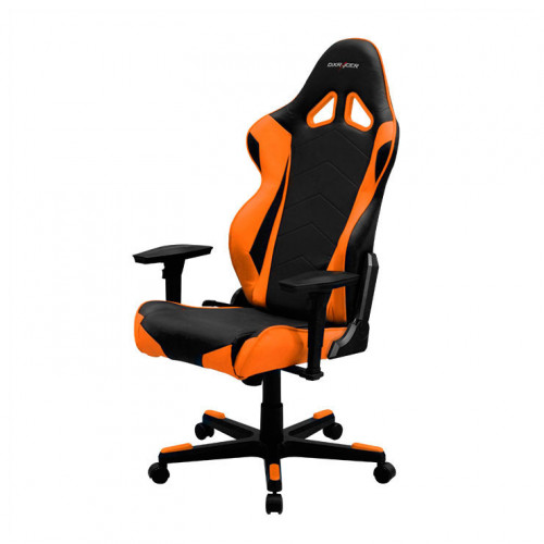 кресло геймерское dxracer racing черно-оранжевое в Омске