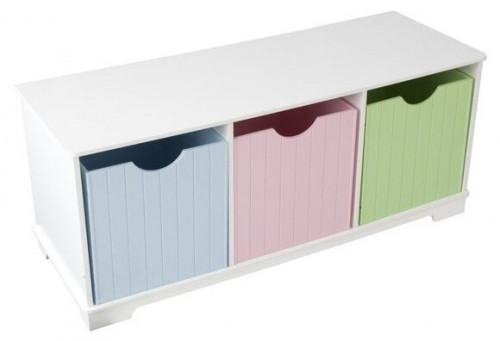 скамья kidkraft storage bench pastel (14565) в Омске