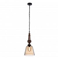 подвесной светильник crystal lux deco sp1 a amber в Омске