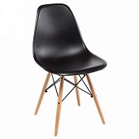 стул деревянный eames pc-015 black в Омске