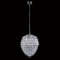 подвесной светильник crystal lux charme sp3+3 led chrome/transparent в Омске