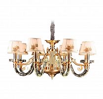 подвесная люстра idlamp michel 404/8-ledoldbronze в Омске