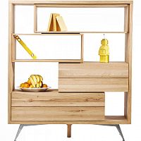 стеллаж bookcase коричневый в Омске