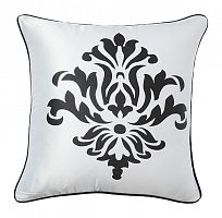 подушка с геральдическими лилиями fleur de lys ii white в Омске