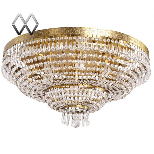 потолочная люстра mw-light изабелла 351012013 золото в Омске
