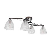 потолочная люстра idlamp nield 232/4pf-blackchrome в Омске