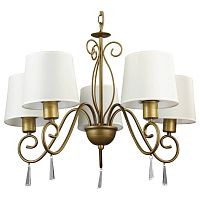 подвесная люстра arte lamp carolina a9239lm-5br в Омске