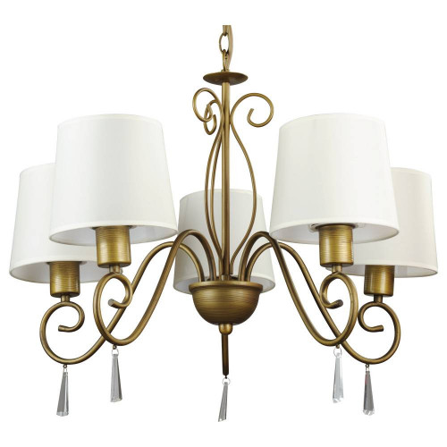 подвесная люстра arte lamp carolina a9239lm-5br в Омске