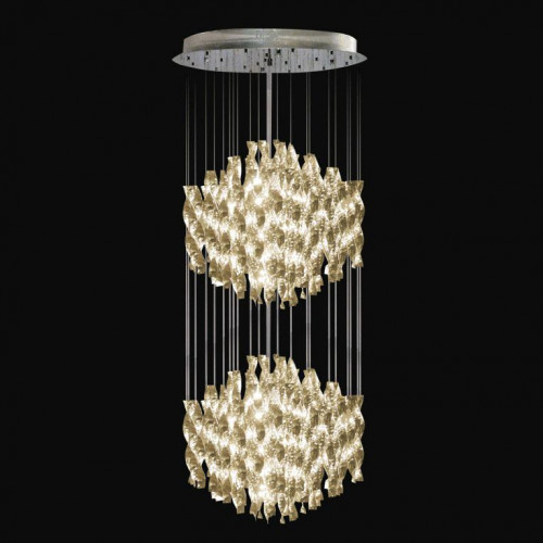 каскадная люстра newport 5336/s хром в Омске