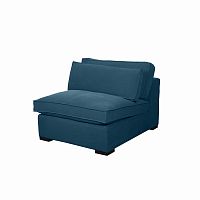 элемент дивана so086-2-10-n deep size king armless chair прямой синий в Омске