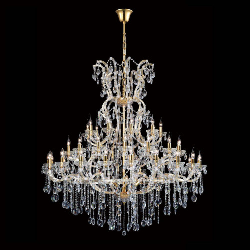 каскадная люстра crystal lux hollywood sp53 gold в Омске