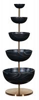 ваза настольная многоярусная bowl wood hp-12/copper / gb14034 (bowl) в Омске