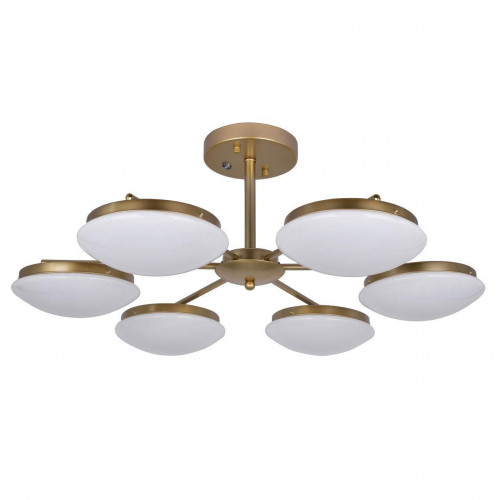 потолочная светодиодная люстра f-promo ledante 2476-6p белая в Омске