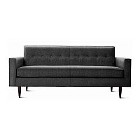 диван bantam sofa большой прямой темно-серый в Омске