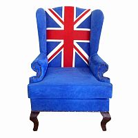 каминное кресло union jack classic в Омске