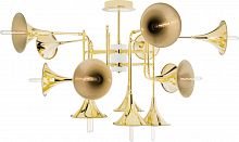 люстра music horn fg золото в Омске