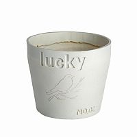 цветочный горшок lucky белый в Омске