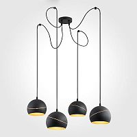 подвесная люстра tk lighting 2221 yoda black orbit в Омске