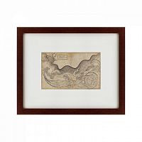 картина: drawing in the saz style of a dragon amid foliage, османская империя, 1540 в Омске