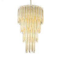 люстра gigi 13 gold от delight collection прозрачная/золото в Омске
