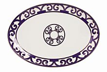 овальное блюдо violet dreams большое в Омске