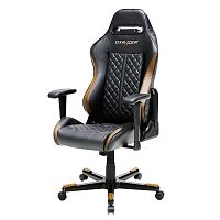 кресло геймерское dxracer черно-коричневое в Омске