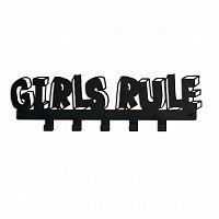 вешалка girls rule черная в Омске
