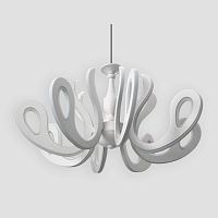 потолочная светодиодная люстра ambrella light orbital classic fk82/8 wh 504w d820 в Омске