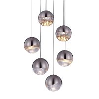 подвесной светильник globo 6u nickel от delight collection в Омске