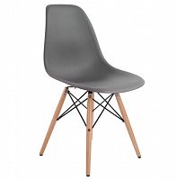 стул деревянный pc-015 серый (eames style) в Омске