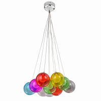 люстра bocci colorful 10 разноцветная в Омске