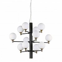подвесная люстра ideal lux copernico sp12 nero в Омске