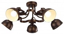 потолочная люстра arte lamp martin a5216pl-5br в Омске