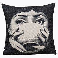 арт-подушка tea time fornasetti в Омске