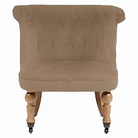 кресло amelie french country chair светло-коричневое в Омске