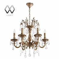 подвесная люстра mw-light свеча 301013506 в Омске