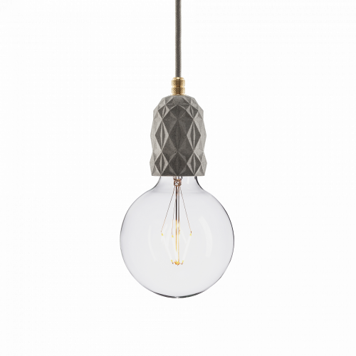 подвесной светильник beton air gray brass в Омске