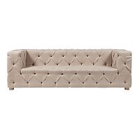 диван soho tufted прямой бежевый в Омске