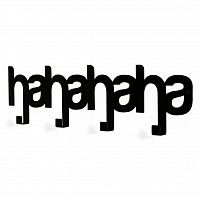 вешалка hahaha черная в Омске