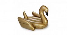 надувной круг swan золотой в Омске
