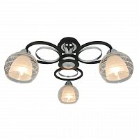 потолочная люстра arte lamp ginevra a1604pl-3bk в Омске