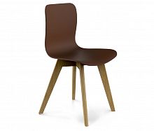 стул dsw коричневый s42 (eames style) в Омске