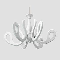 потолочная светодиодная люстра ambrella light orbital classic fk81/6 wh 292w d640 белая в Омске