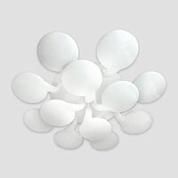 потолочная светодиодная люстра ambrella light orbital cloud fc26/12 wh 432w d1140 в Омске