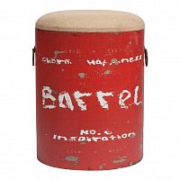 столик-табурет barrel red красный в Омске