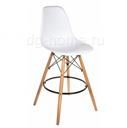 барный стул pc-007 белый (eames style) в Омске