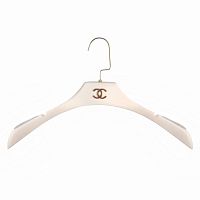вешалка-плечики chanel белая для женской одежды в Омске