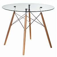 стол eames style натуральное дерево в Омске