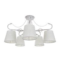 потолочная люстра idlamp vilucchio 556/5pf-whitepatina в Омске